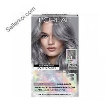 Lâ€™Oreal Paris Feria Faceted Shimmering Permanent Hair Color S1 Smokey Silver
